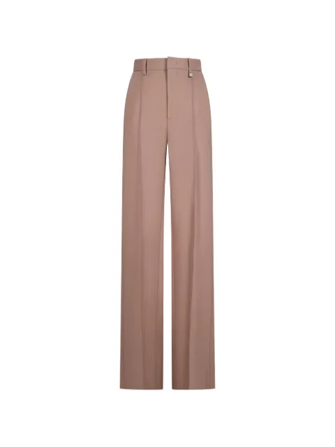 Giuseppe Di Morabito logo-plaque tailored trousers Neutrals 07PFPA11416705B