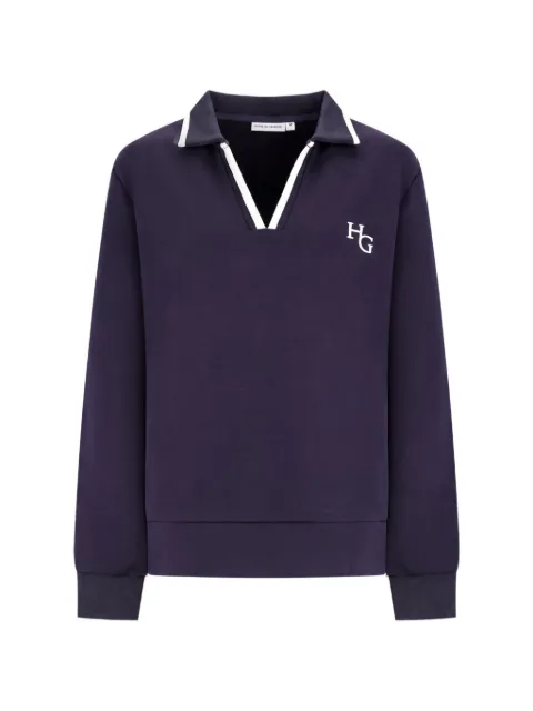 HOUSE OF GRAVITY logo-embroidered sweatshirt Blue HG7142603