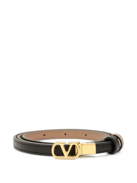 Valentino Garavani VLogo Signature reversible belt Black WT0SX5ZDM