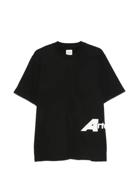 Arte Antwerp logo-print cotton T-shirt Black AW26184T