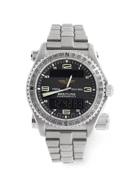 Breitling Emergency titanium 43mm watch Black E561211