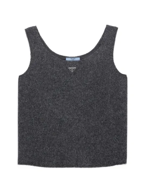 Prada Shetland wool top Grey P925OLSFAO18OY