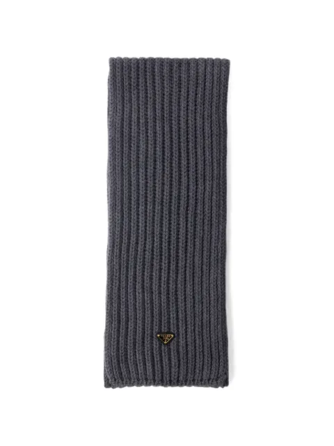 Prada wool scarf Grey 1FS1372DZL