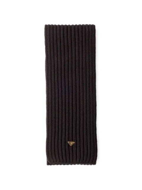 Prada wool scarf Brown 1FS1372DZL