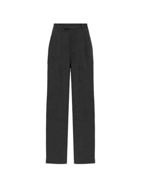 Self-Portrait pleated straight-leg trousers Grey AW26067PGR0