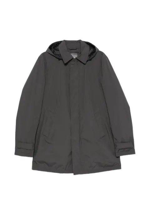 Herno hooded button-up jacket Grey PI001242U12840