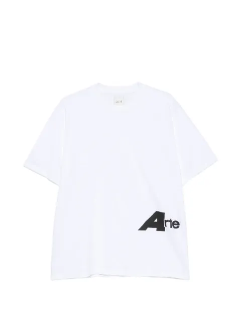 Arte Antwerp logo-print cotton T-shirt White AW26184T