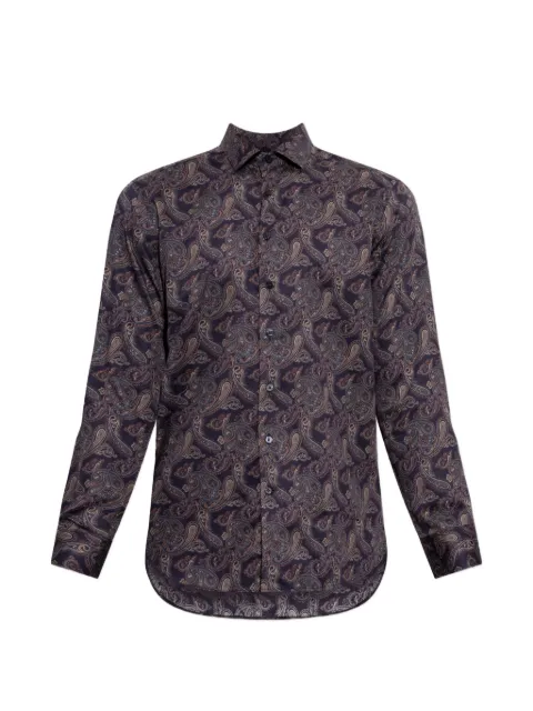 ETRO paisley-pattern shirt Purple MRIB000199SA51W