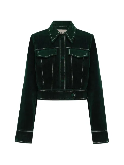 ALEMAIS Johnny jacket Green 7685J