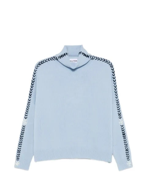 kujten Thea Snow long-sleeves sweater Blue F5136