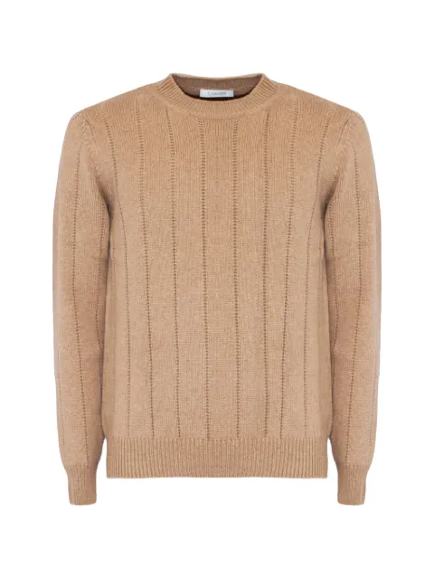 Cruciani ribbed-knit sweater Neutrals U62610105GC1