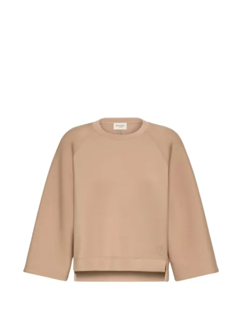 Weekend Max Mara raglan-sleeve side-slit sweater Neutrals 2625926021600