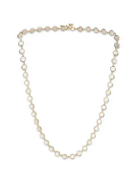 Irene Neuwirth rainbow moonstone link necklace Gold N138RMRC16