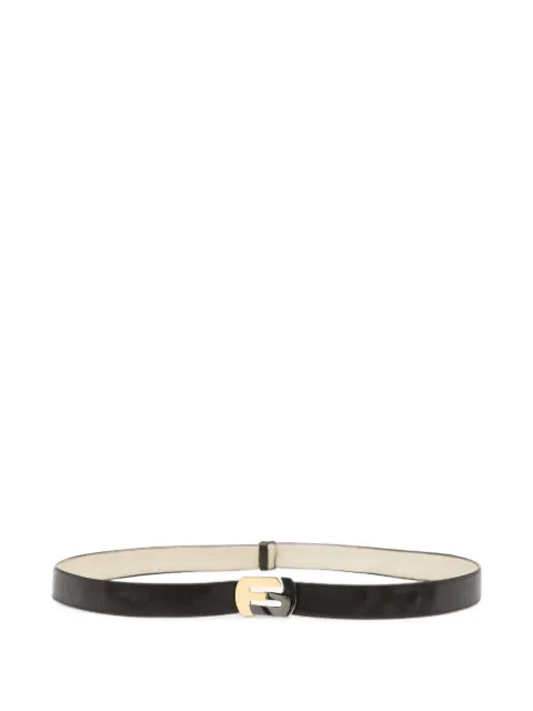 Ferragamo Pre-Owned 1970s F buckle belt Brown SF180CPJ