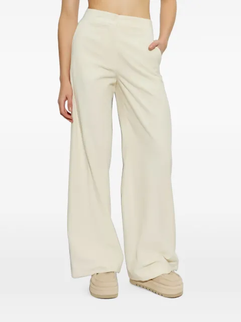 Paul & Shark corduroy wide-leg trousers White 16354045782