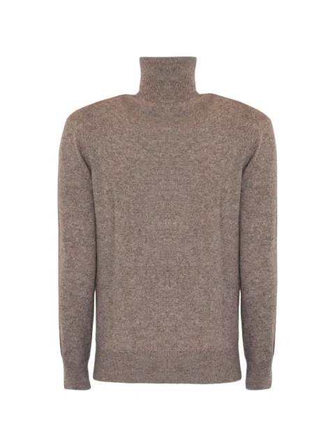 Cruciani roll-neck knitted sweater Brown U62583042LU1715010