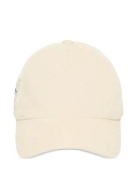 Weekend Max Mara velvet baseball cap - white Neutrals 2625576034600