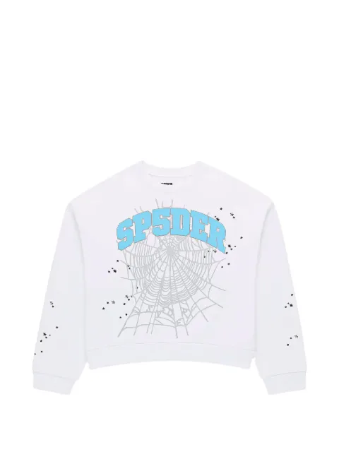 SP5DER Varsity Web sweater White SP5DER584