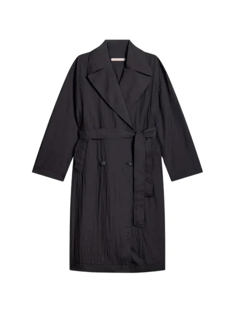 Vanessa Bruno Hippolyte textured-finish trench coat Brown 6HVA06V01831