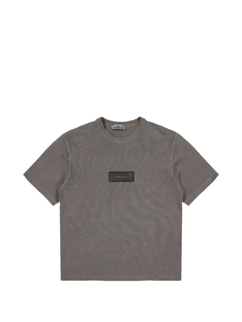 Stone Island 2100012 mineral-dyed heavy-cotton jersey T-shirt Grey L2S152100012S00T5