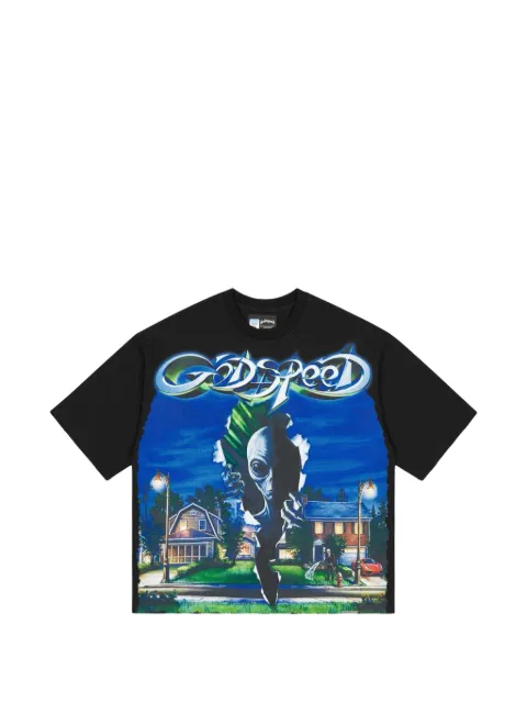 GODSPEED graphic-print t-shirt Black GS607