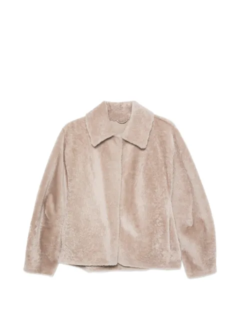 Manzoni 24 shearling jacket Neutrals 26M1332S23NBEIGETRAVERTINE