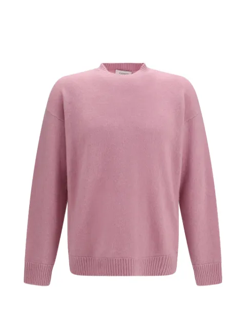 Laneus ribbed-trim sweater Pink F6LAMAKN060