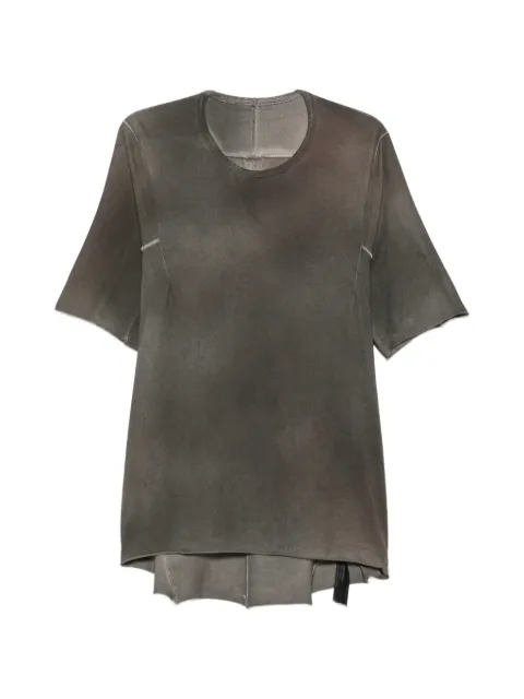 69 BY ISAAC SELLAM exposed-seam T-shirt Grey LOYALTJERSEYH27