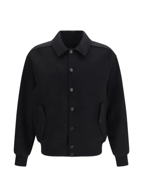 Ferragamo wool and cashmere blouson Black 795727