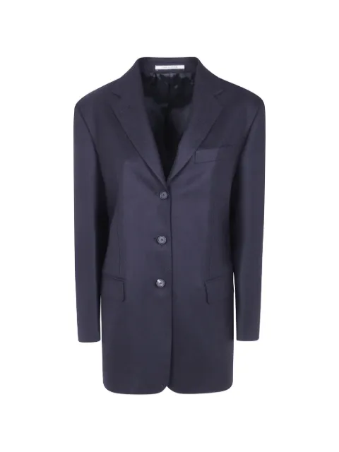 Tagliatore Cecily single-breasted wool blazer Black JCEARA13B160069099