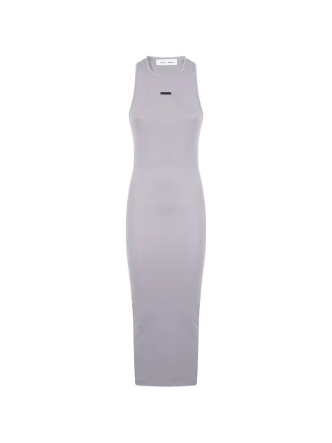 FEAR OF GOD ESSENTIALS soft rib racerback dress Grey RW00368