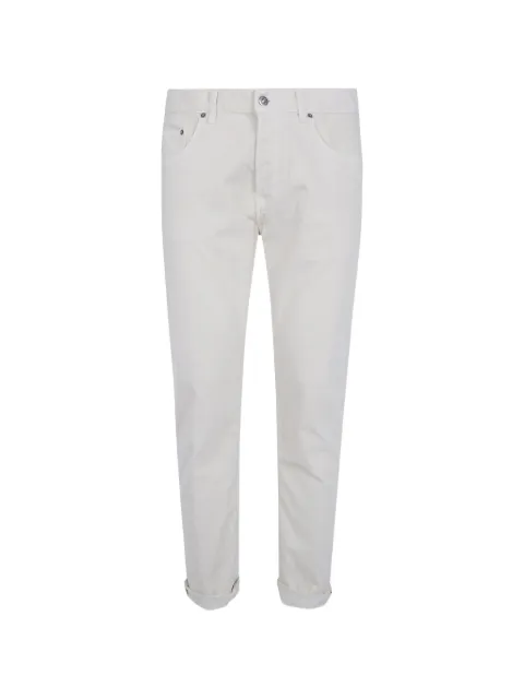 DONDUP corduroy straight-leg trousers Neutrals UP563VS0028UPT0