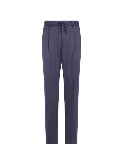 Tagliatore pleated tailored trousers Blue PCLAPTON11TGT190048