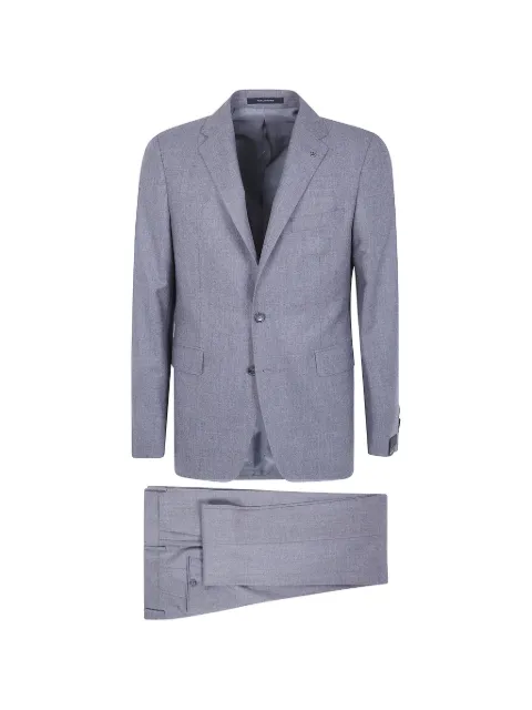Tagliatore single-breasted wool blazer Blue 2FBR22B01550033099