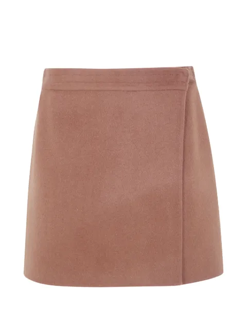 Semicouture June wrap-style mini skirt Red Y6WV12