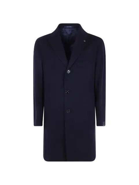 Tagliatore notched-lapels single-breasted coat Blue CFBM13X350001099