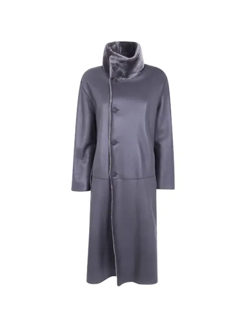 Giorgio Armani reversible lamb-fur coat Brown GW004218AF29339