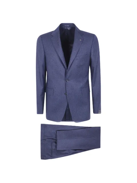 Tagliatore Bruce one-breasted virgin wool jacket Blue 2FBR22B01060036