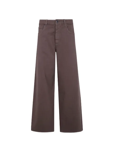 Brunello Cucinelli wide-leg trousers Brown M0H81P4075C832