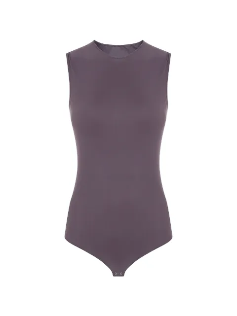 Maison Margiela Four-Stitch sleeveless bodysuit Brown S29NA0150S20518