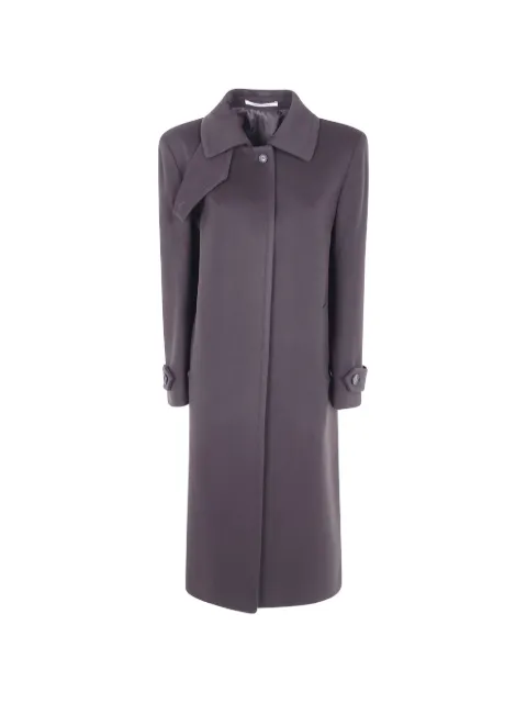 Tagliatore Bethany single-breasted coat Brown BETHANY350001U099