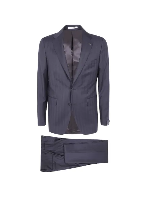 Tagliatore Bruce single-breasted suit jacket Blue 2FBR22B01070126099