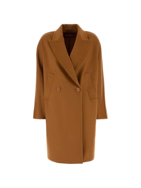 MMC STUDIO Mastro double-breasted coat Orange 2626016071600