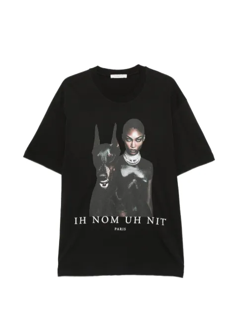 Ih Nom Uh Nit Family graphic-print T-shirt Black NUW26212