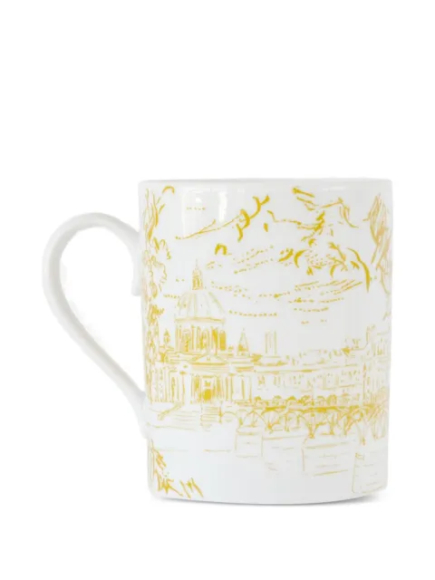 Bernardaud Tout Paris graphic-print mug White 19827348