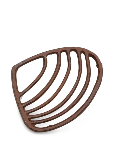 CU I SEEYOU shell-shaped cast-iron trivet Brown CU64623