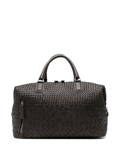 Officine Creative woven leather holdall Brown OCBARMO19HALF02101