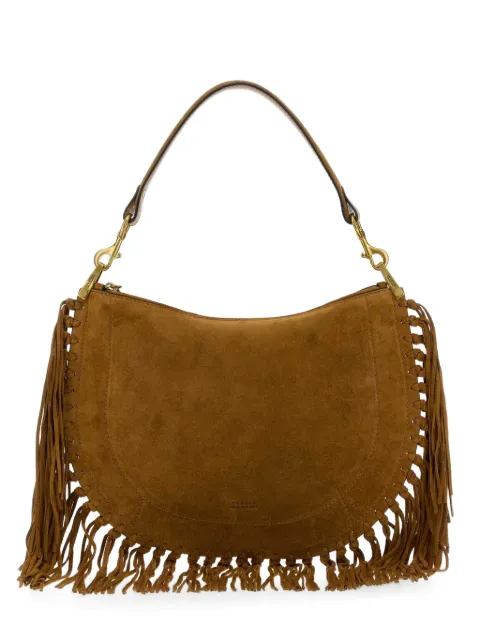 ISABEL MARANT Oskan fringe-trim shoulder bag Brown BF0066FCC3C14M