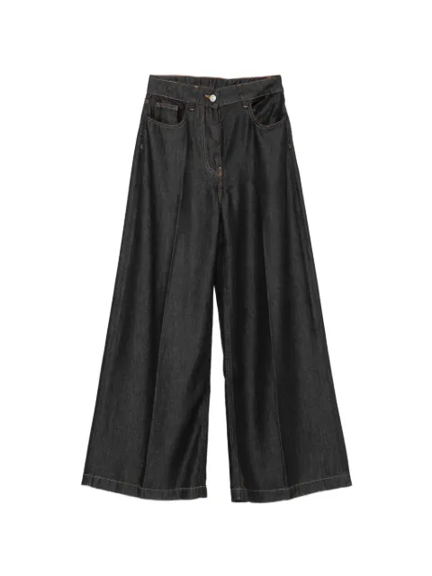 Nude wide-leg jeans Black 1103W26271