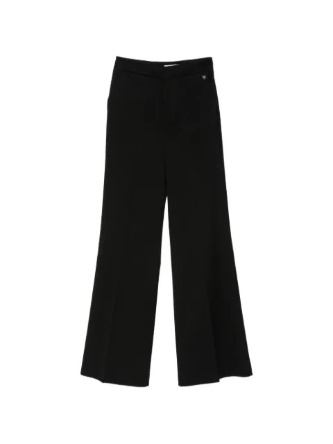 Aniye By pressed-crease tailored trousers Black 181105